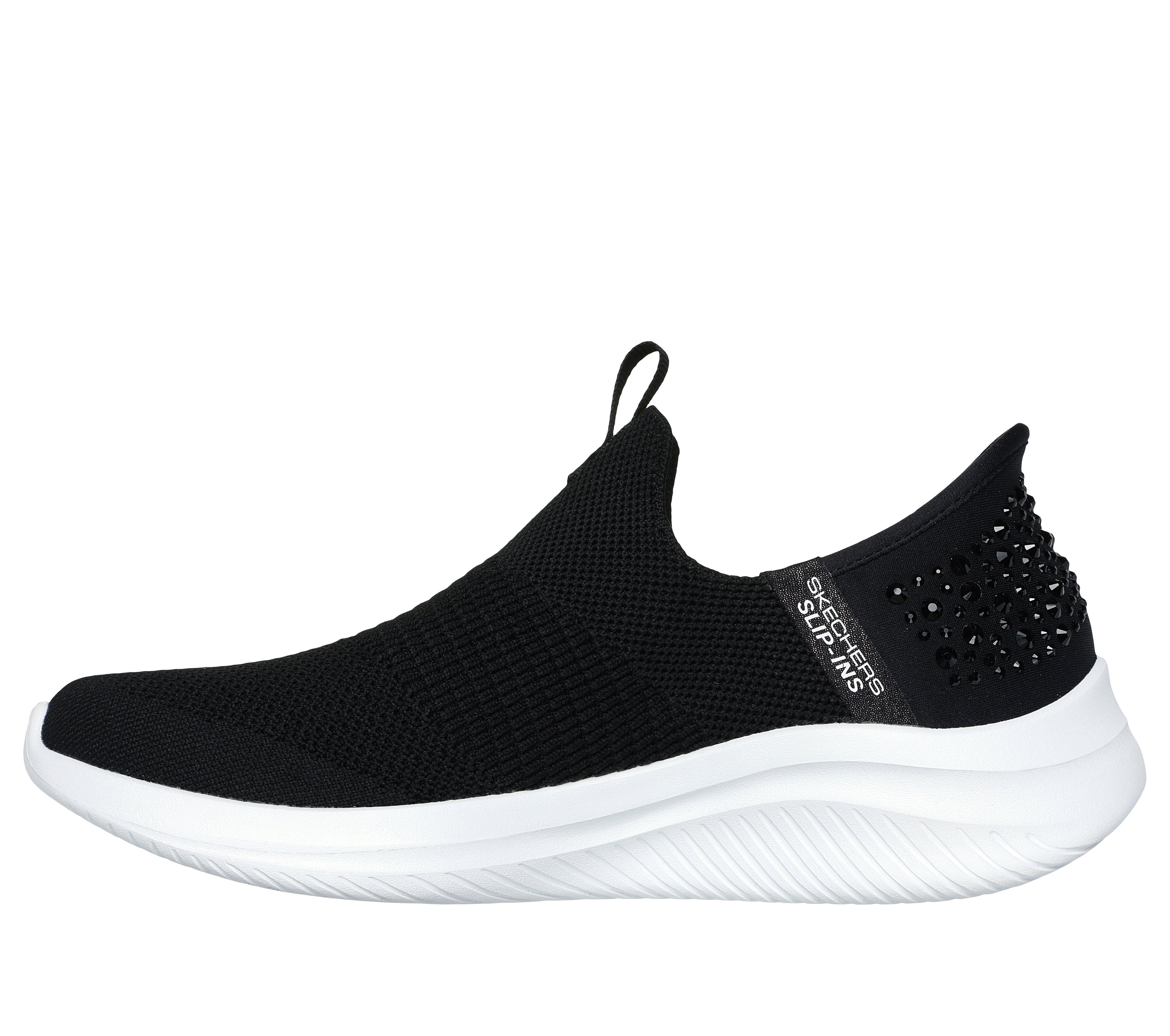 נעלי סליפ-אין נשים | Ultra Flex 3.0 - Sparkled Stones