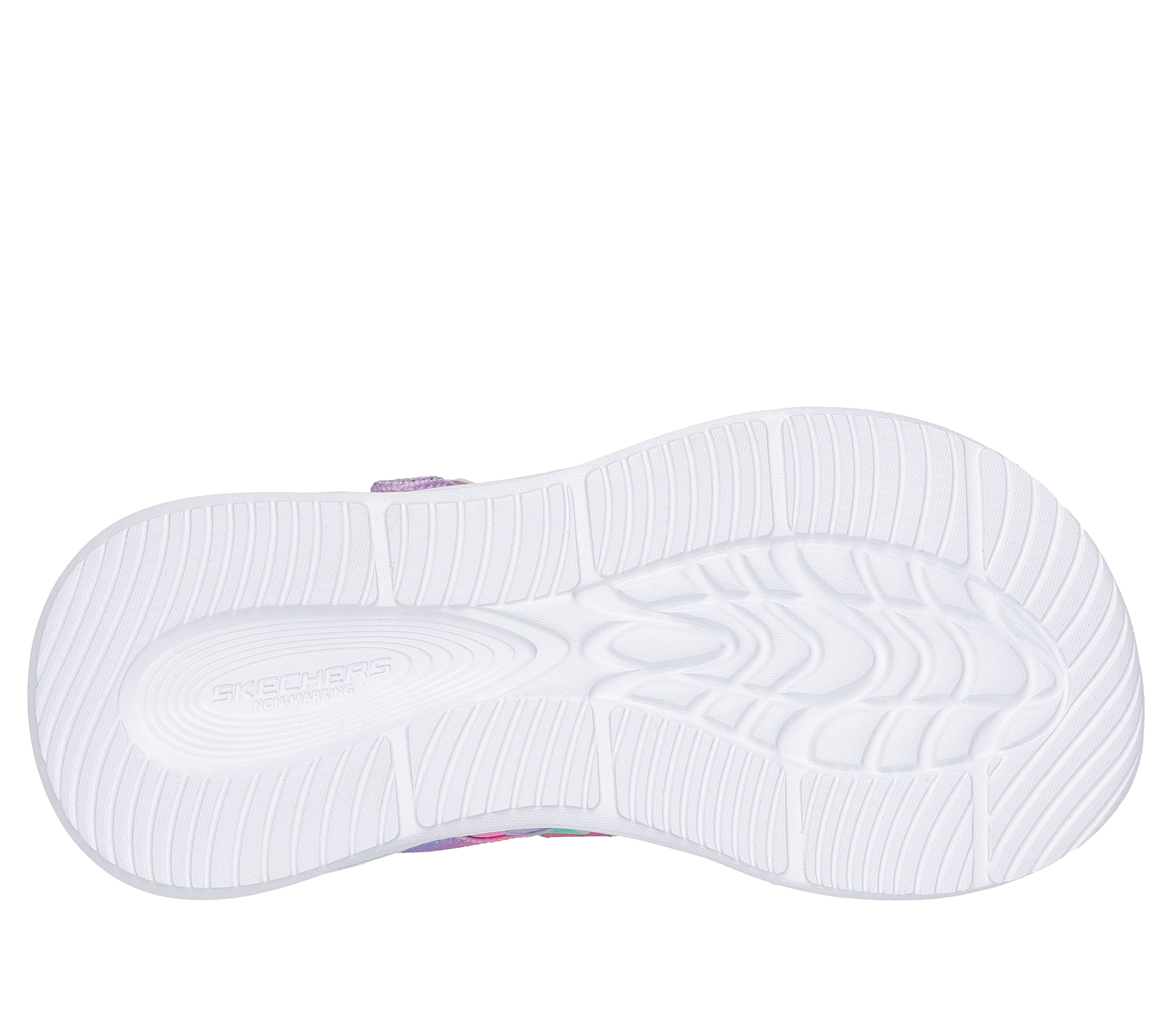 סנדלי אורות לבנות | Sola Glow - Rainbow Rizz