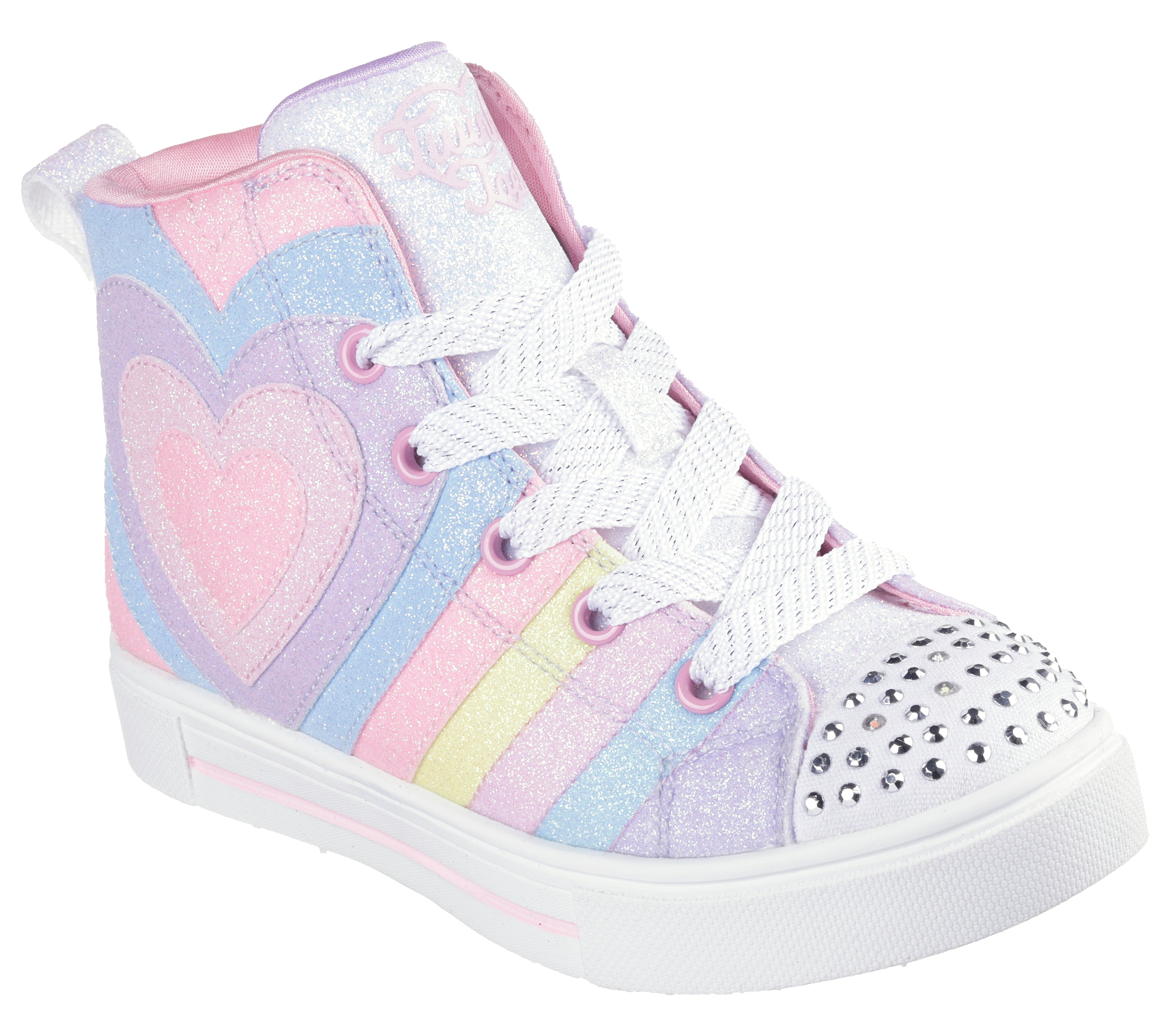 סניקרס אורות בנות | Twinkle Sparks - Heart Pop