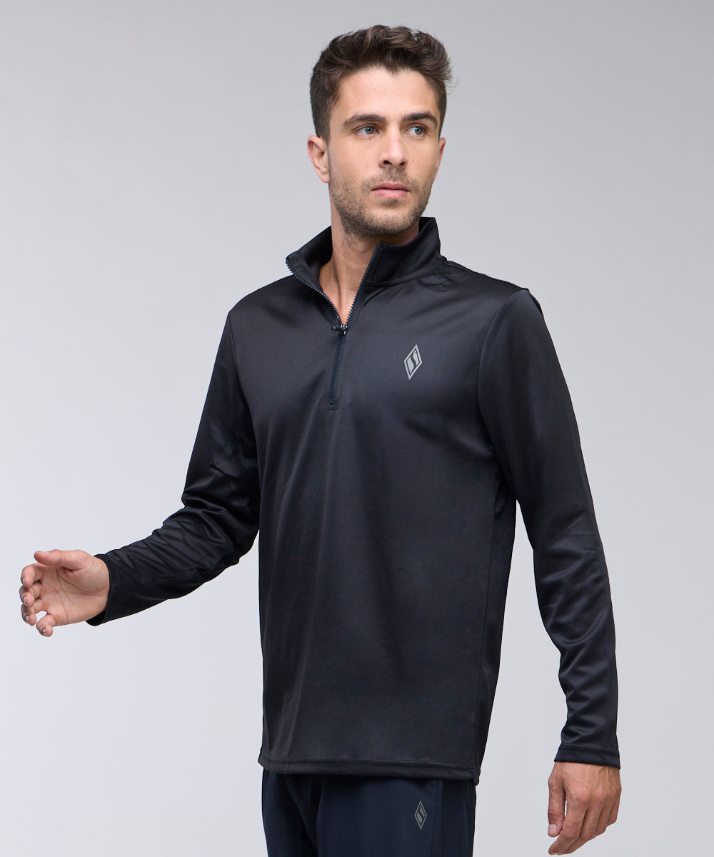 ג'קט ריצה עם חצי רוכסן