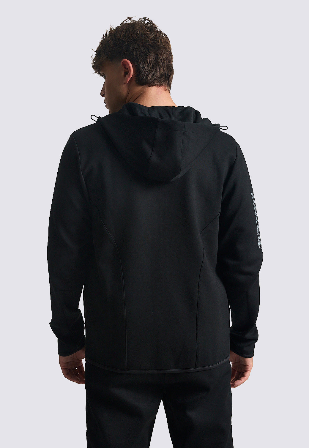 ג'קט אינטרלוק עם קפוצ'ון