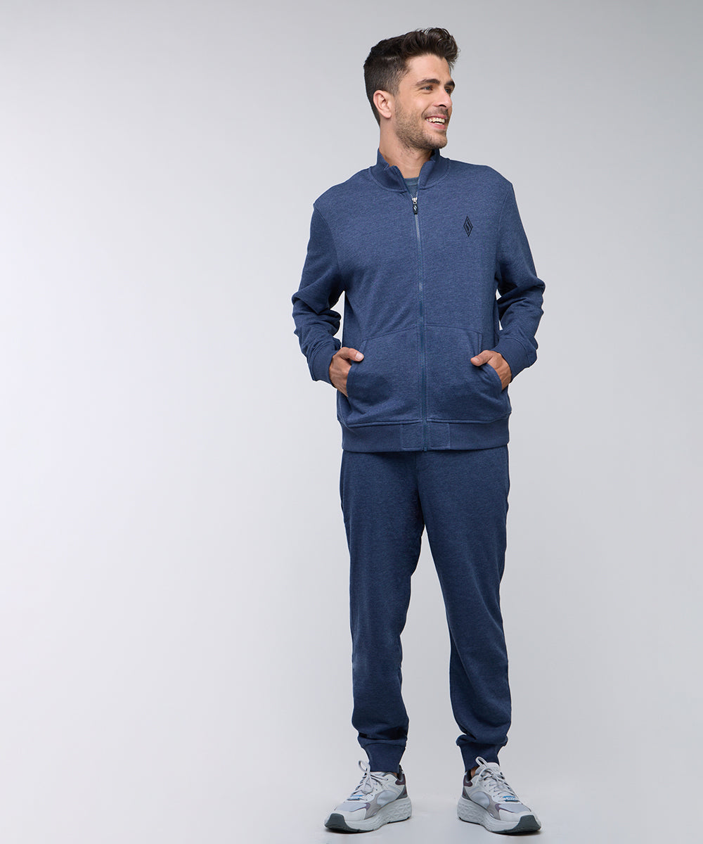 ג'קט פרנצ' טרי עם רוכסן