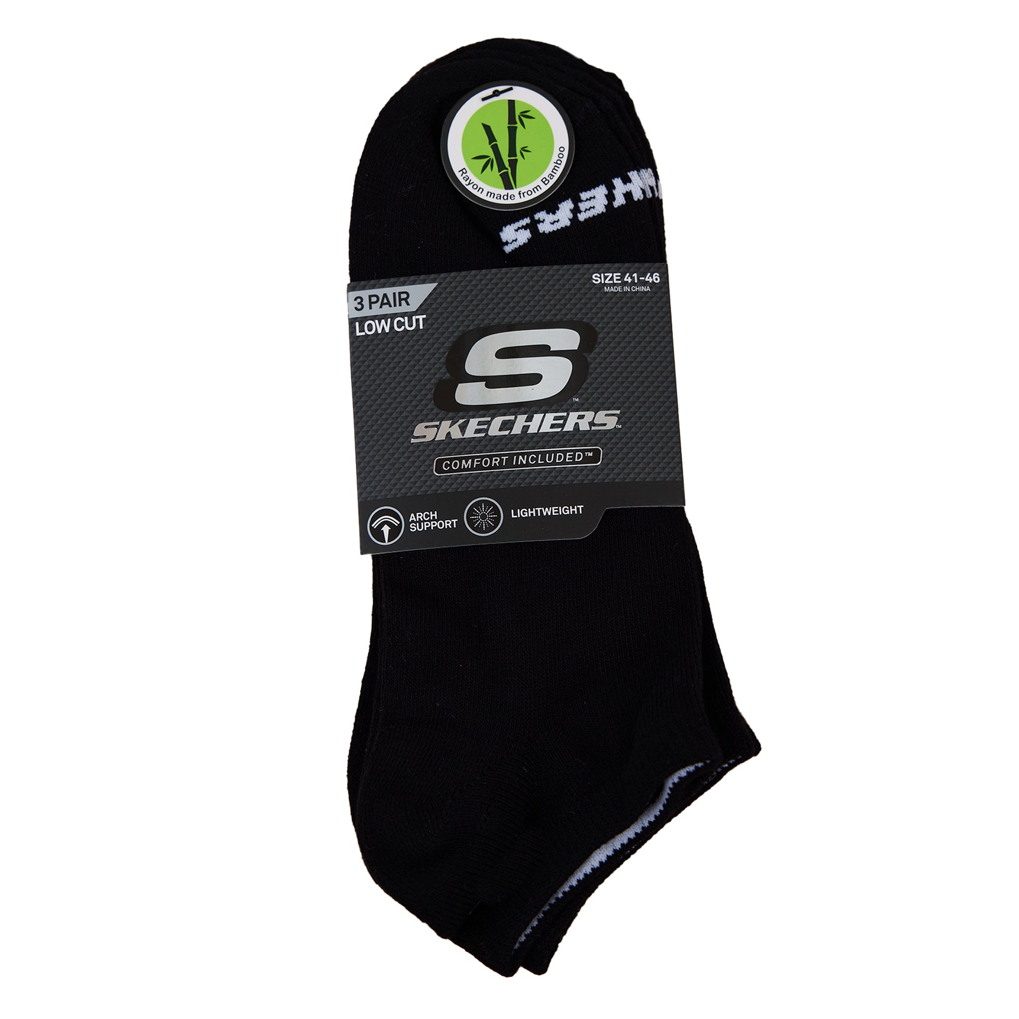 שלישיית גרביים נמוכות גבר (41-46)