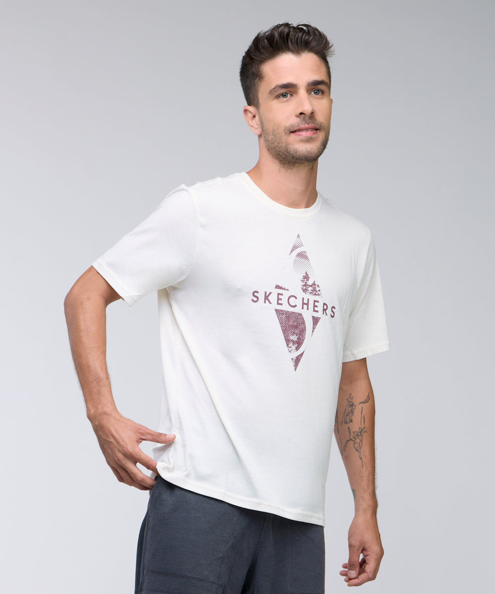 טישירט קצר עם הדפס