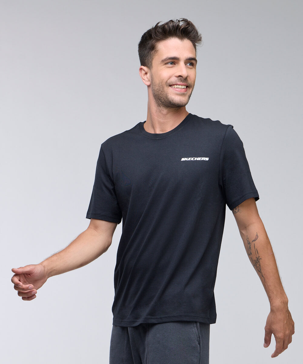 טישירט קצר עם הדפס