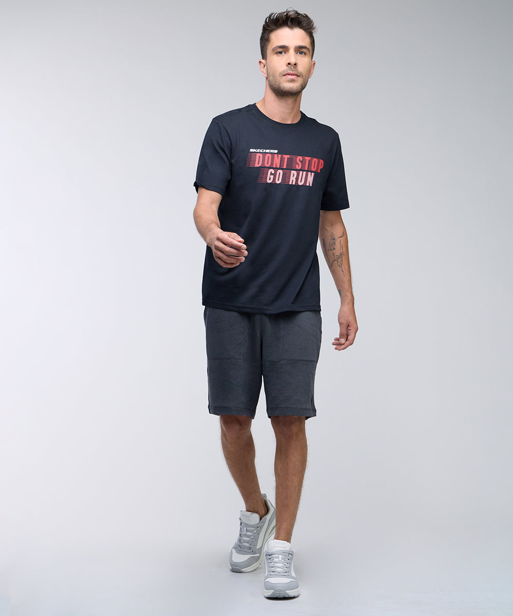 טישירט קצר עם הדפס