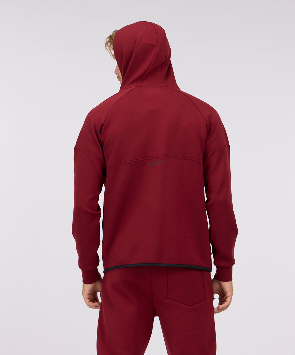 ג'קט אינטרלוק עם קפוצ'ון