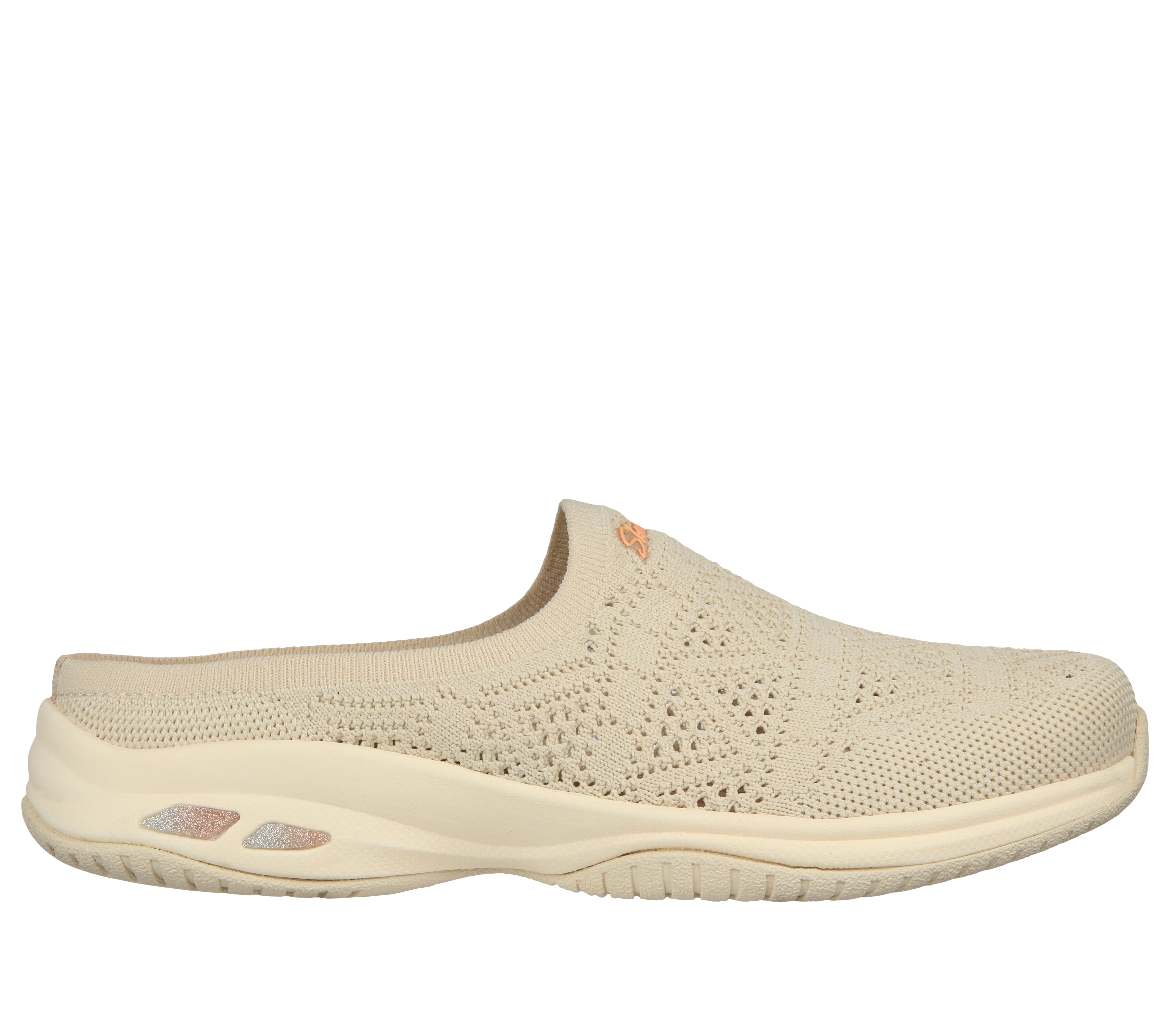 כפכפי סליפ-און גזרה רחבה לנשים  | Commute Time In The Clear