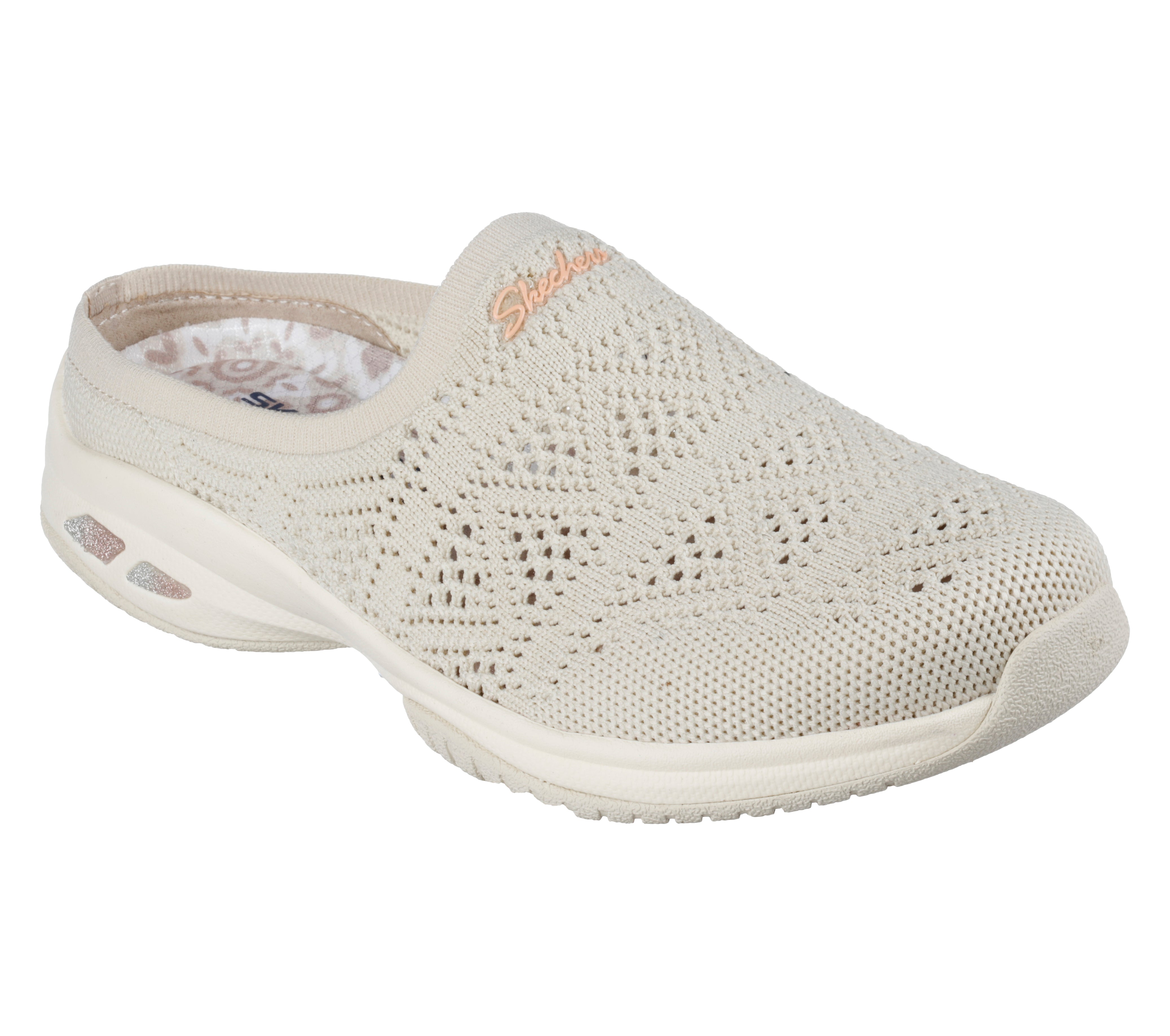 כפכפי סליפ-און גזרה רחבה לנשים  | Commute Time In The Clear