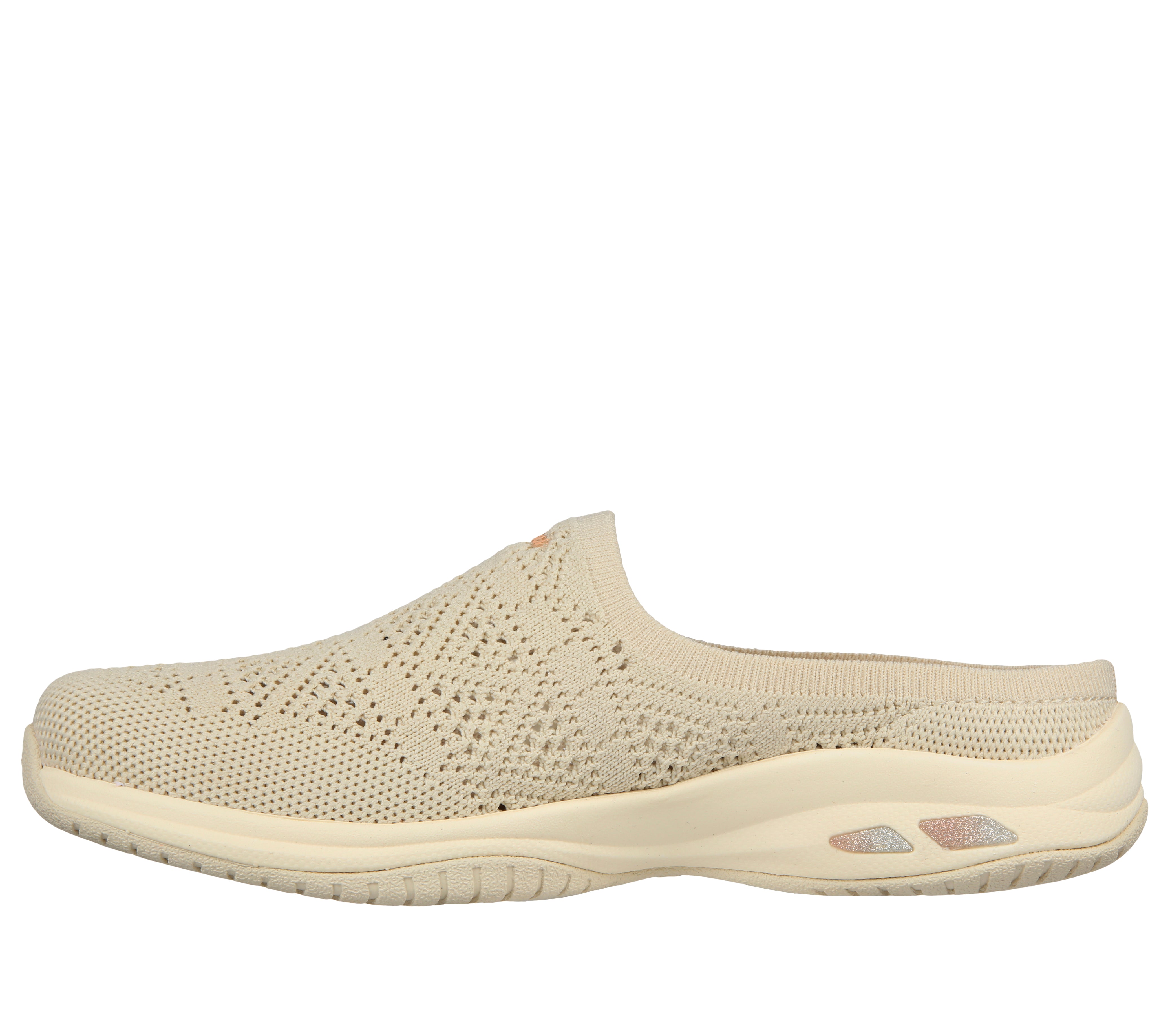 כפכפי סליפ-און גזרה רחבה לנשים  | Commute Time In The Clear