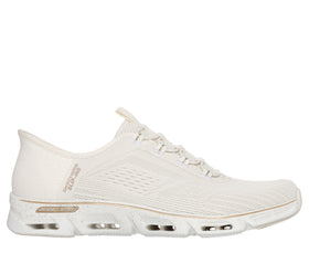 נעלי ספורט סליפ-אין נשים | Glide-Step Grafity - Pace צבע: נטורל