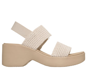 סנדלי פלטפורמה | Cali - Cali Day צבע אוף ווייט