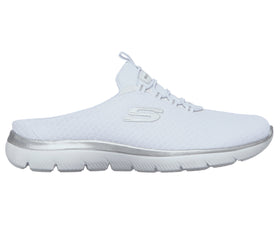 כפכפי סליפ-און נשים | Summits - Sweet Step צבע: לבן