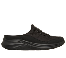 נעלי סליפ-און פתוחות | Cozy Fit - Sweet Embrace צבע שחור