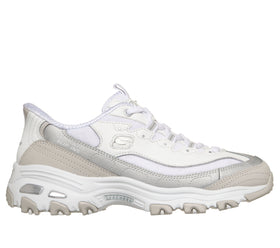 נעלי סניקרס סליפ-אין | D'lites - Smooth Nostalgia צבע לבן