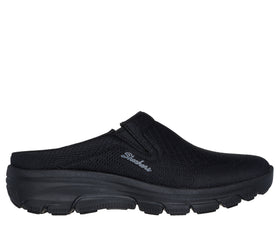 כפכפי סליפ-און רחבות לנשים | Easy Going צבע שחור