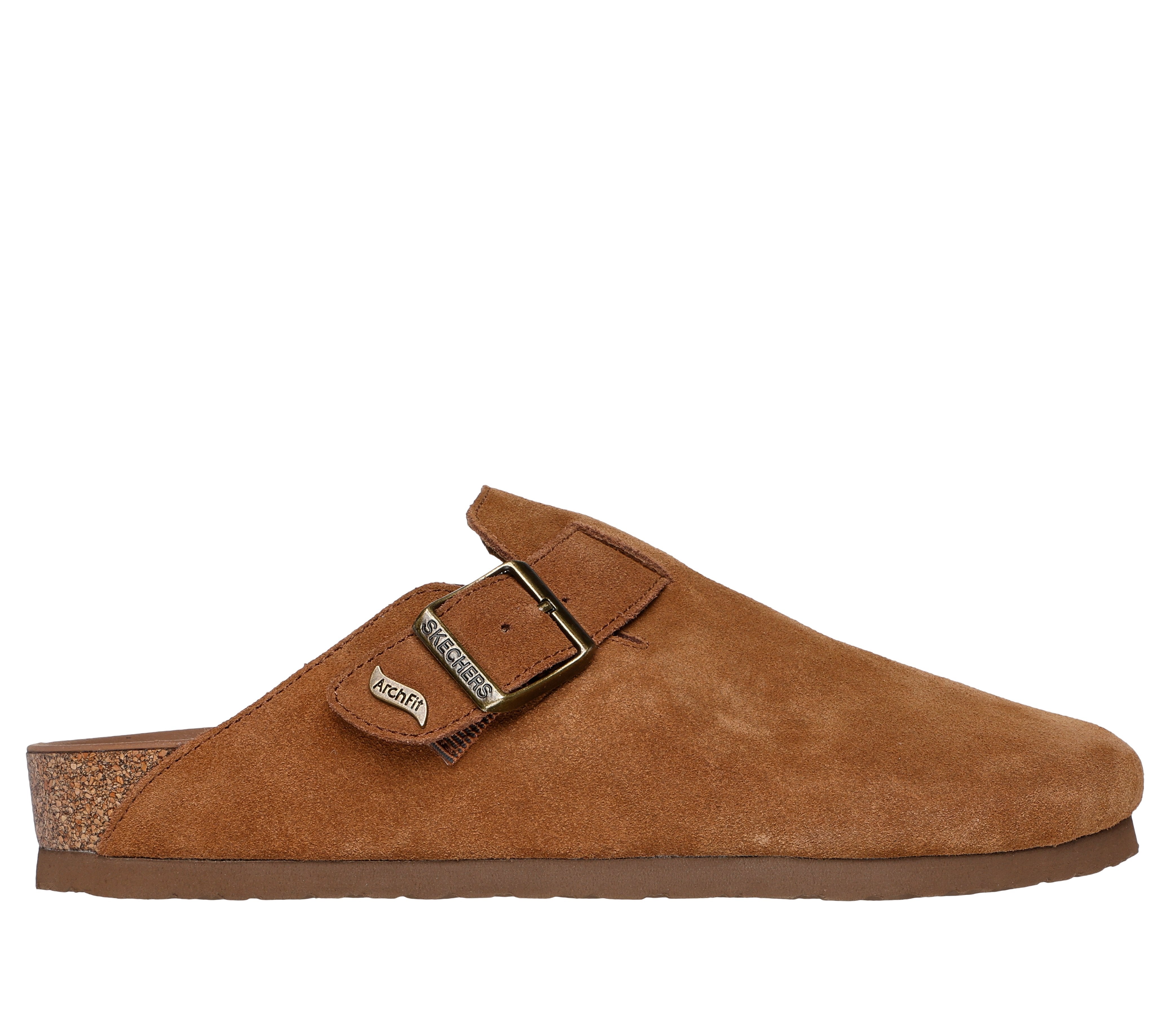 כפכפי זמש גזרה רחבה נשים | Relaxed Fit: Arch fit Granola