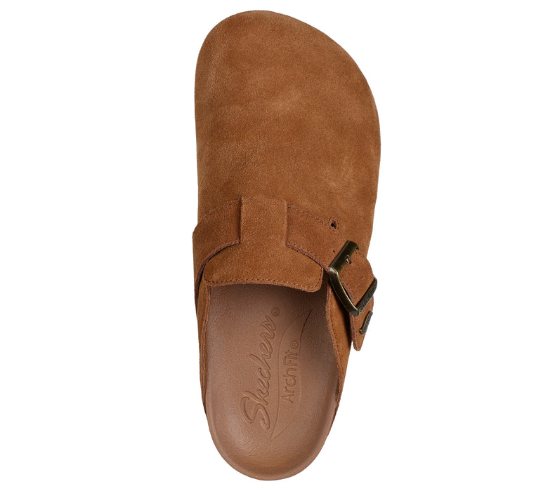 כפכפי זמש גזרה רחבה נשים | Relaxed Fit: Arch fit Granola