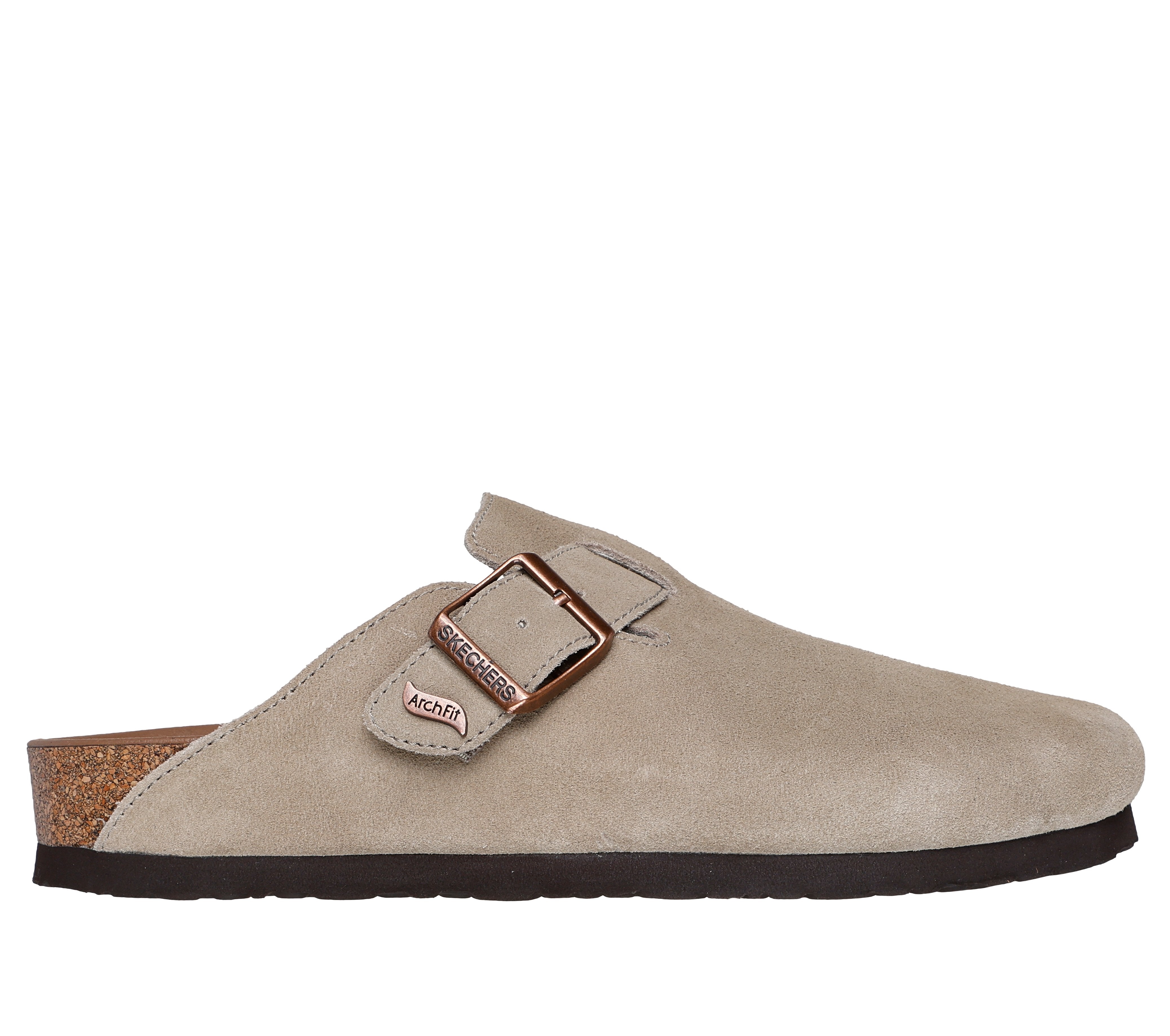 כפכפי זמש גזרה רחבה נשים | Relaxed Fit: Arch fit Granola