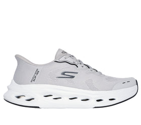 נעלי ריצה סליפ-אין גברים | Max Cushioning Glide-Step צבע אפור בהיר