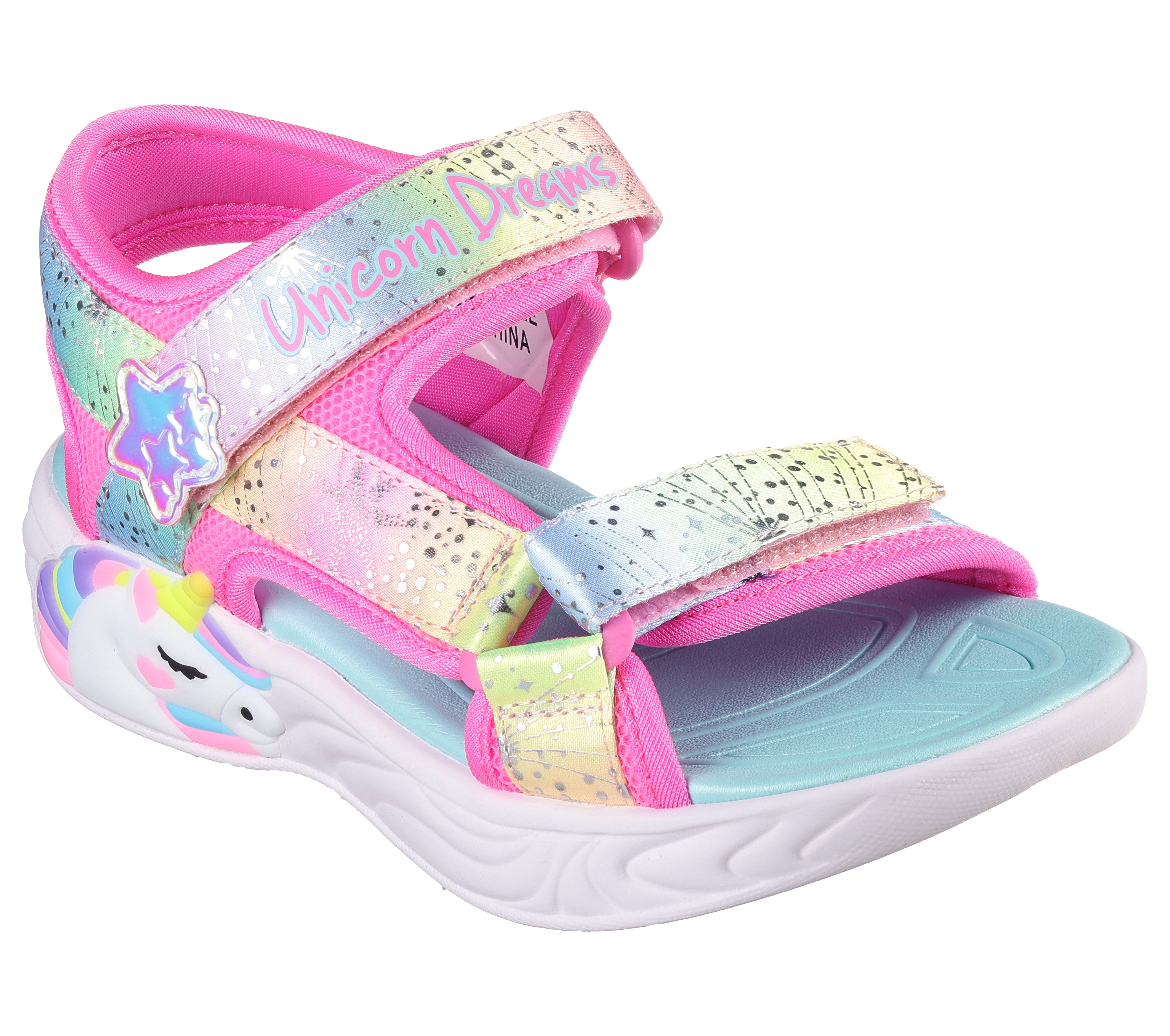 סנדלי אורות בנות | Unicorn Dreams - Majestic Bliss