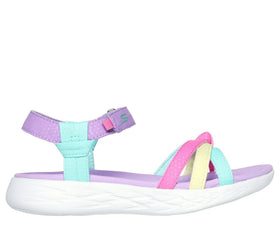 סנדלי בנות | On-The-Go 600 - Horizon Sense צבע: סגול