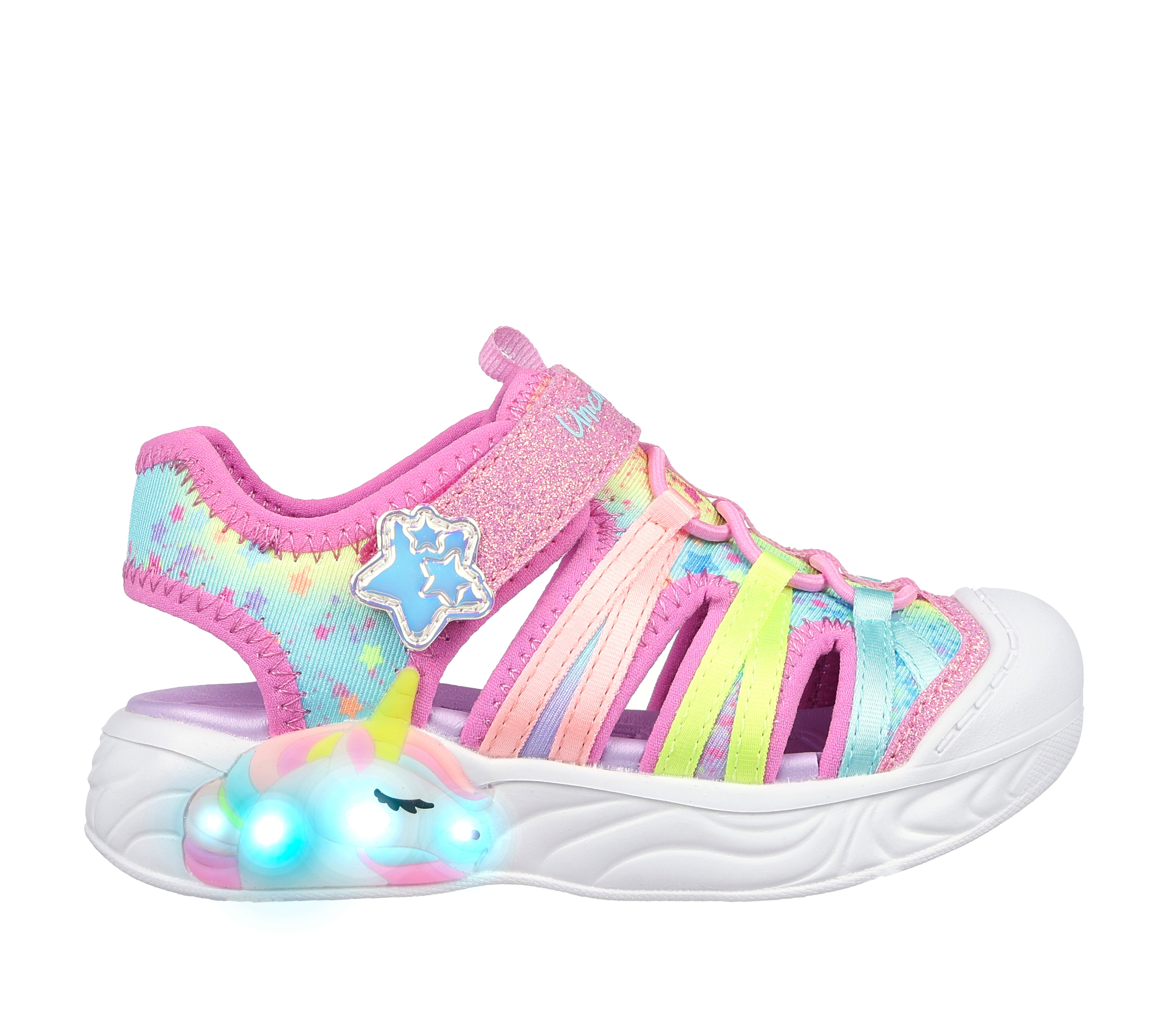 סנדלי אורות לתינוקות | Unicorn Dreams Explorer