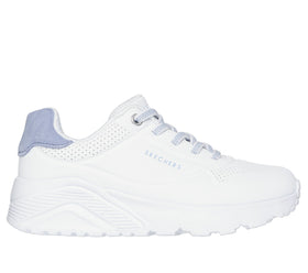 סניקרס סליפ-און | UNO Lite - Suede Pop צבע לבן