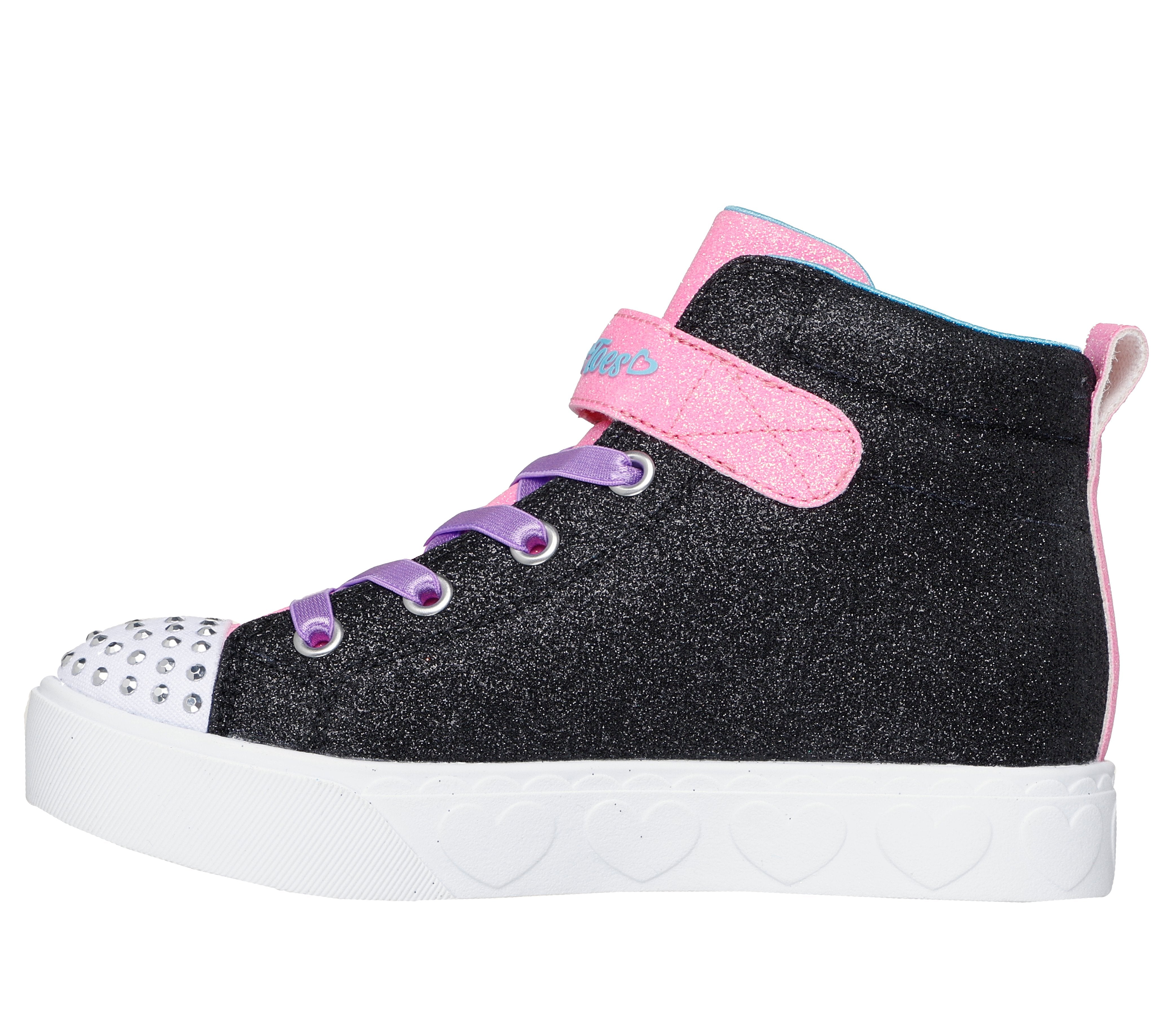 סניקרס בנות | Twinkle Toes Heart Steps - Heart Glow