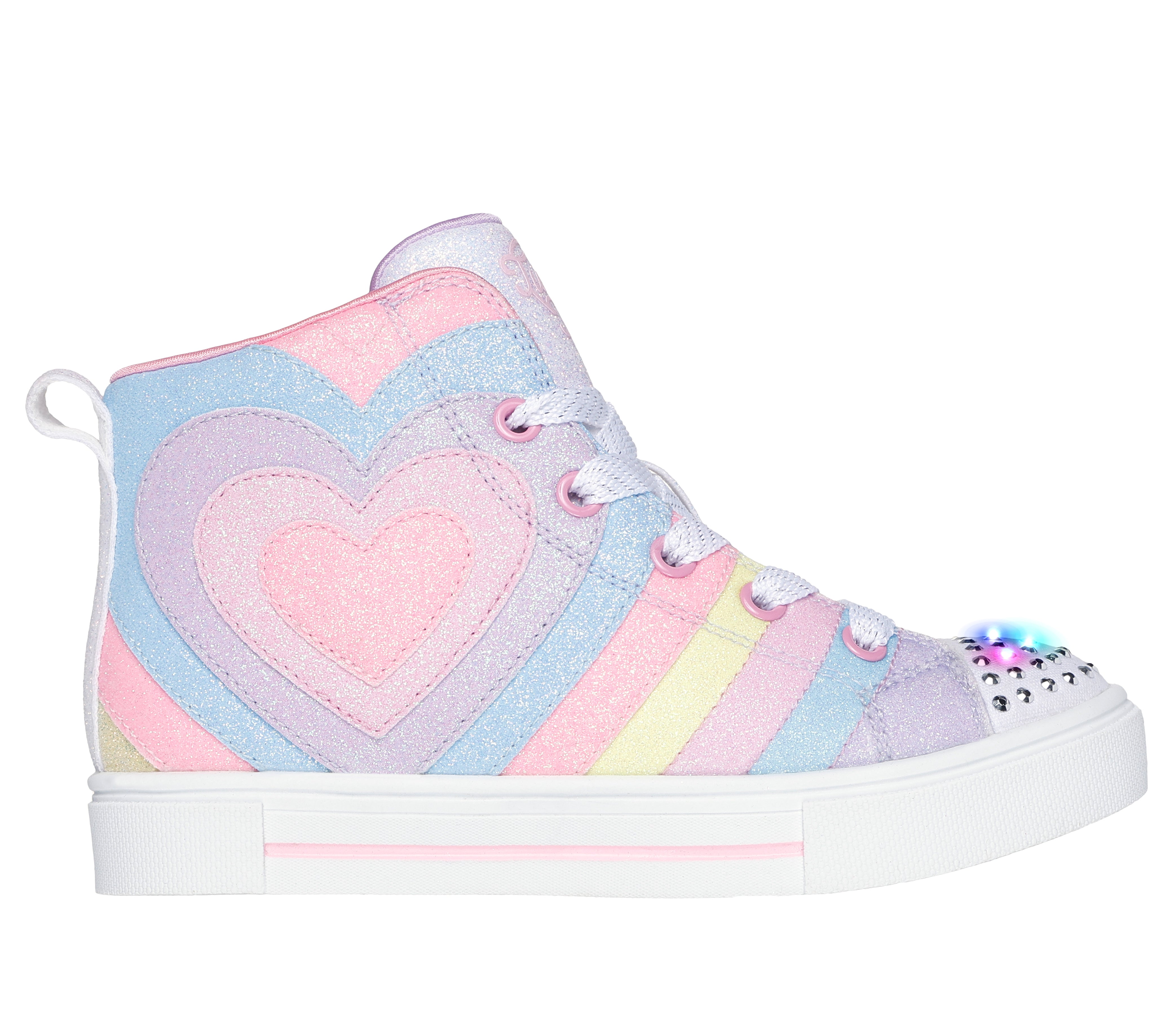 סניקרס אורות בנות | Twinkle Sparks - Heart Pop