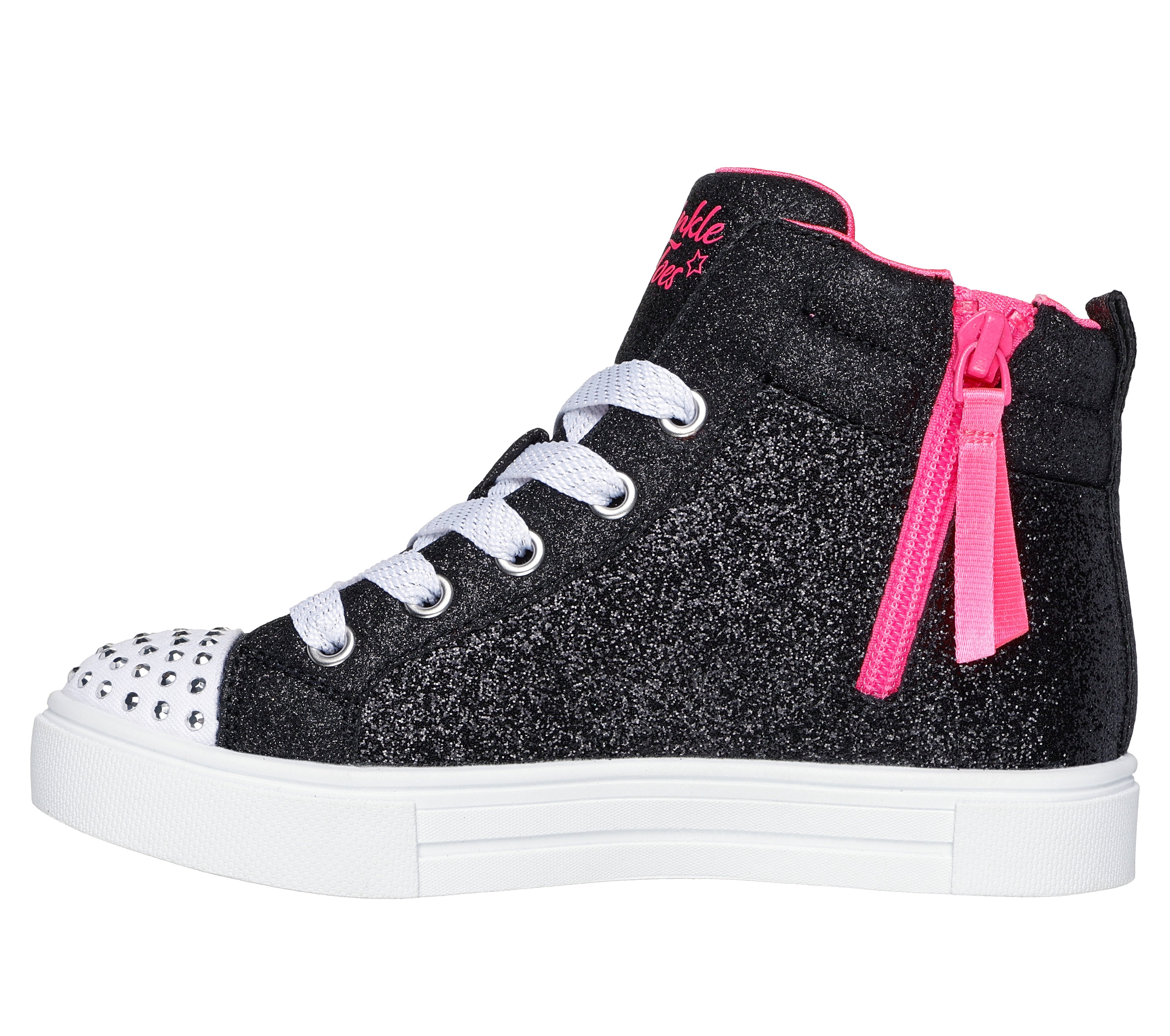 סניקרס אורות עם צמיד לבנות | Twinkle Sparks - Charm Bestie