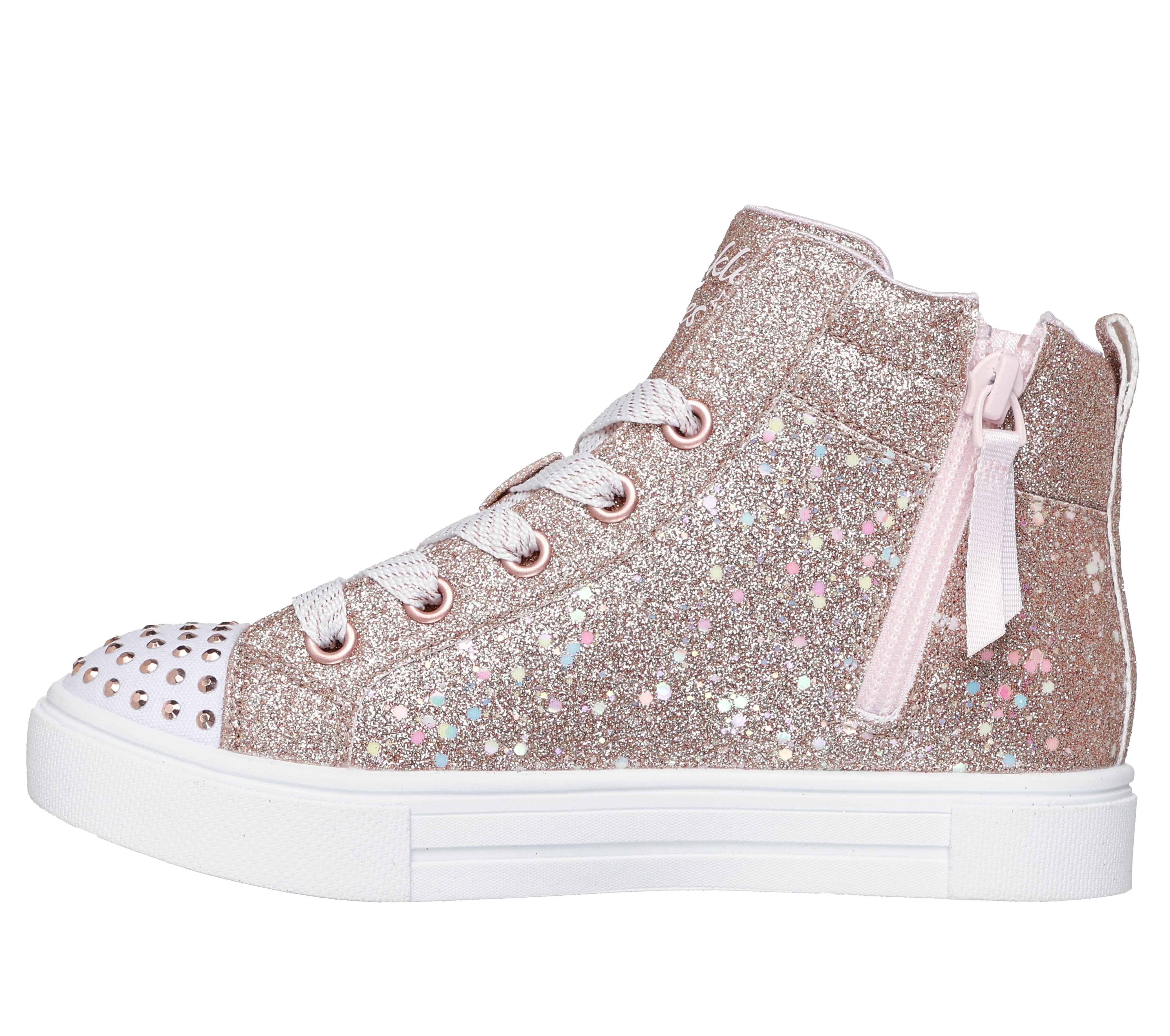 סניקרס אורות עם צמיד לבנות | Twinkle Sparks - Charm Bestie