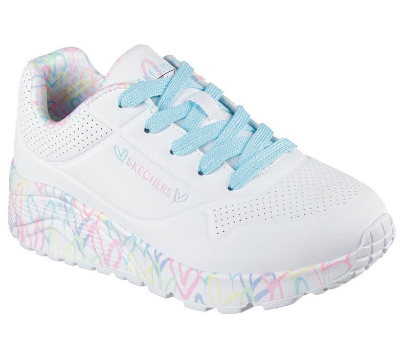 סניקרס בנות | Skechers X JGoldcrown: Uno Lite - Lovely Luv