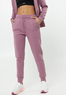 מכנס אינטרלוק צבע ורוד כהה