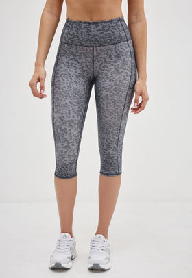 3/4 טייץ צבע: אפור בהיר