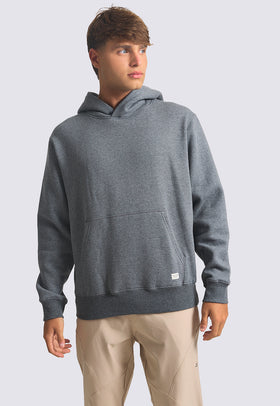 סווטשירט קפוצ'ון צבע: אפור