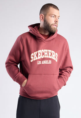 קפוצ'ון לוס אנג'לס צבע חום כהה