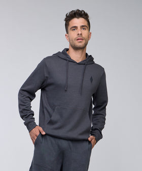 קפוצ'ון בד פיקה צבע אפור