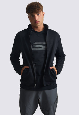 ג'קט ריב צבע שחור