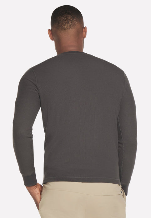 טישירט וופל שרוול ארוך