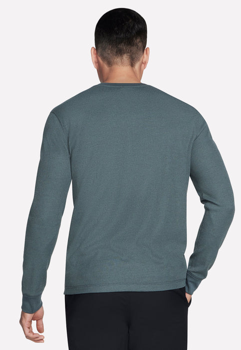 טישירט וופל שרוול ארוך