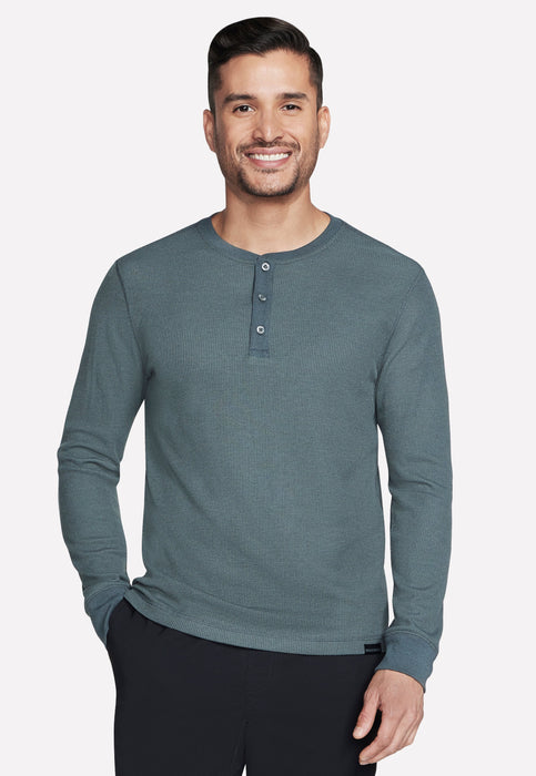 טישירט וופל שרוול ארוך