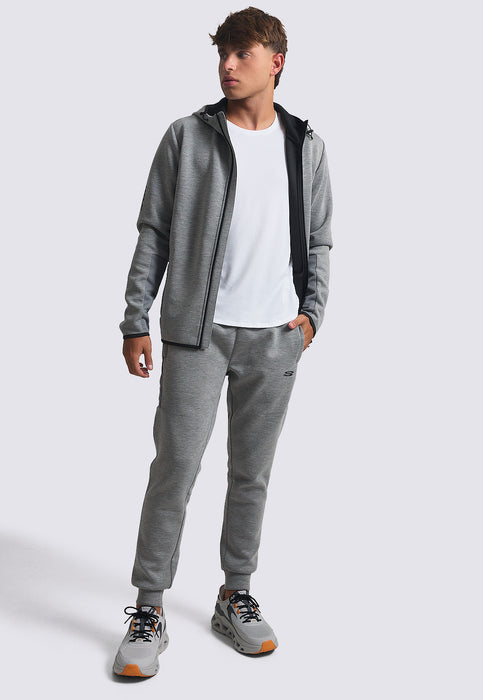 ג'קט אינטרלוק עם קפוצ'ון