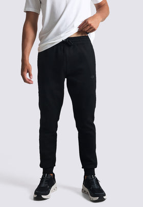 מכנס אינטרלוק ארוך צבע שחור