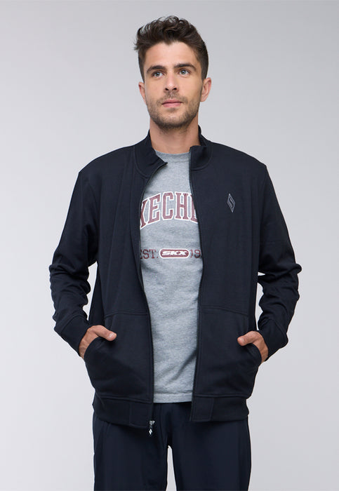 ג'קט פרנצ' טרי עם רוכסן