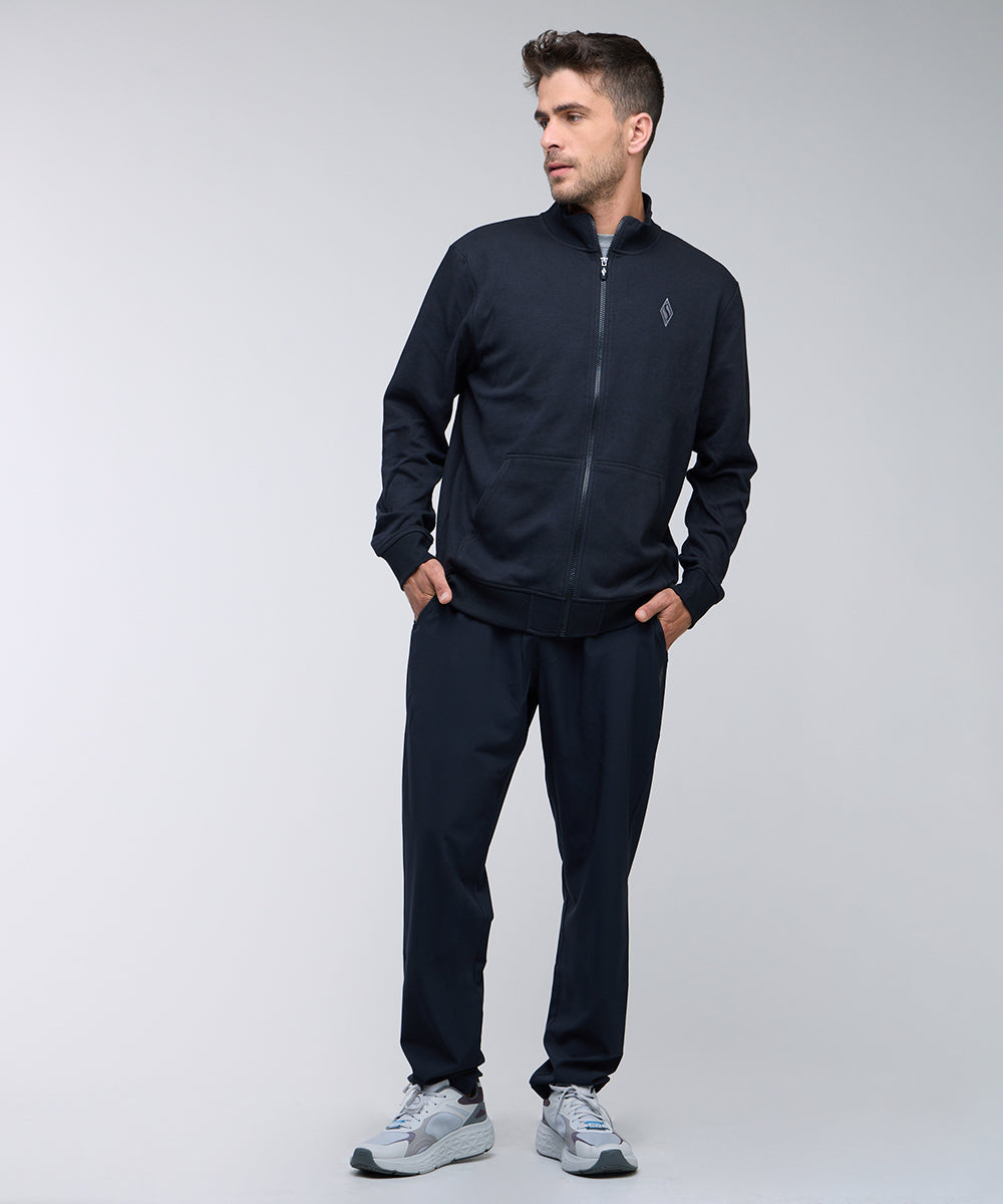 ג'קט פרנצ' טרי עם רוכסן