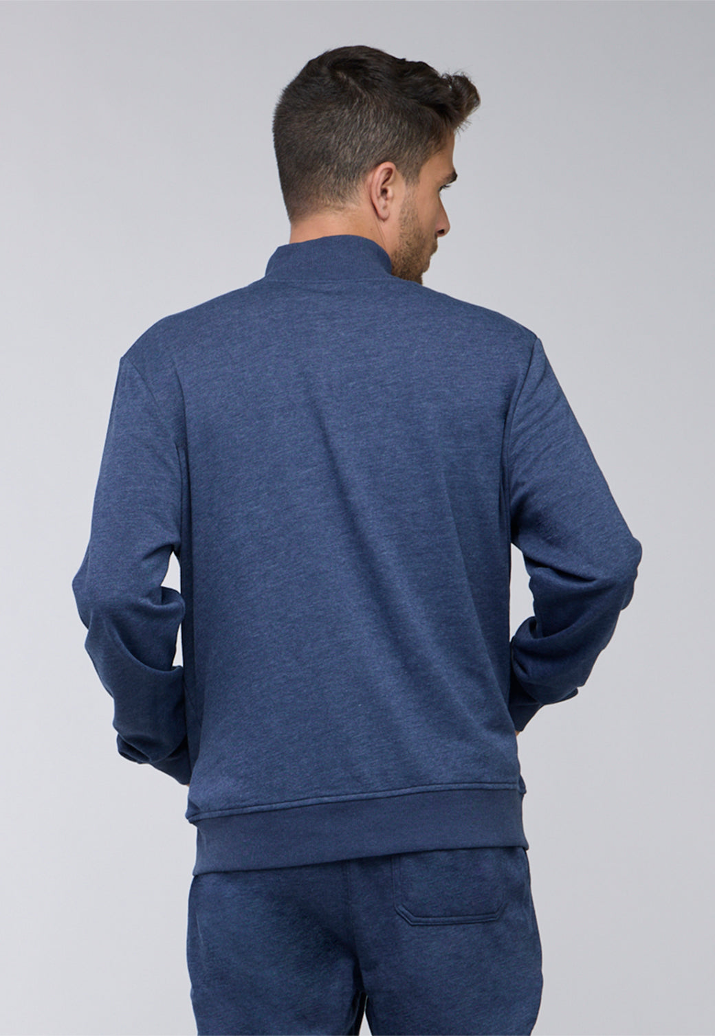 ג'קט פרנצ' טרי עם רוכסן