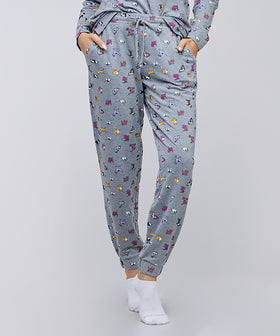 מכנס פיג'מה BOBS צבע: אפור