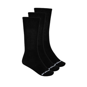 שלישיית גרביים גבוהות גברים (41-46) צבע: שחור