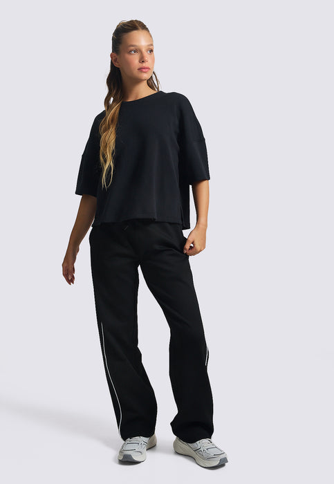 חולצה קצרה רפויה